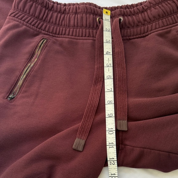 Athleta Burgundy Joggers with Zippered Pocket - Picture 5 of 9